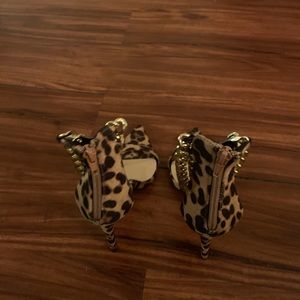 Leopard Print Heels